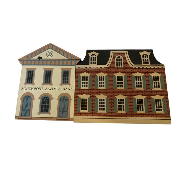 The Cat’s Meow 1987 Series V Lot of 10 Buildings – Signed Faline - Picture 3 of 7